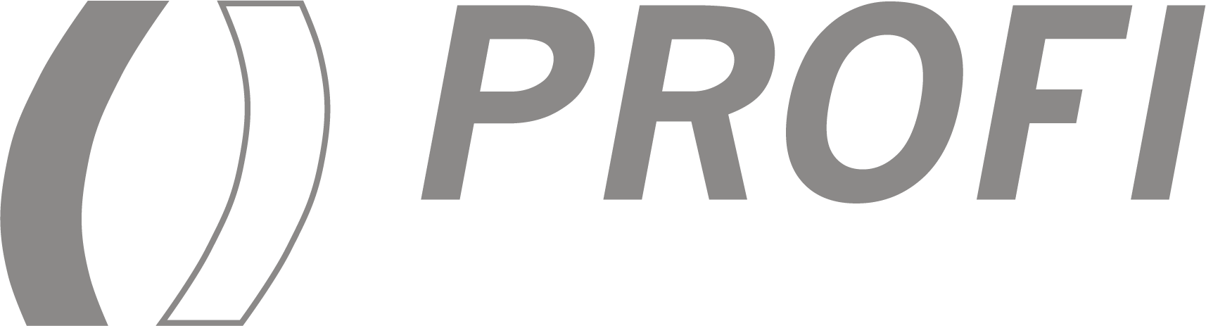 PROFI Logo anthrazit hell